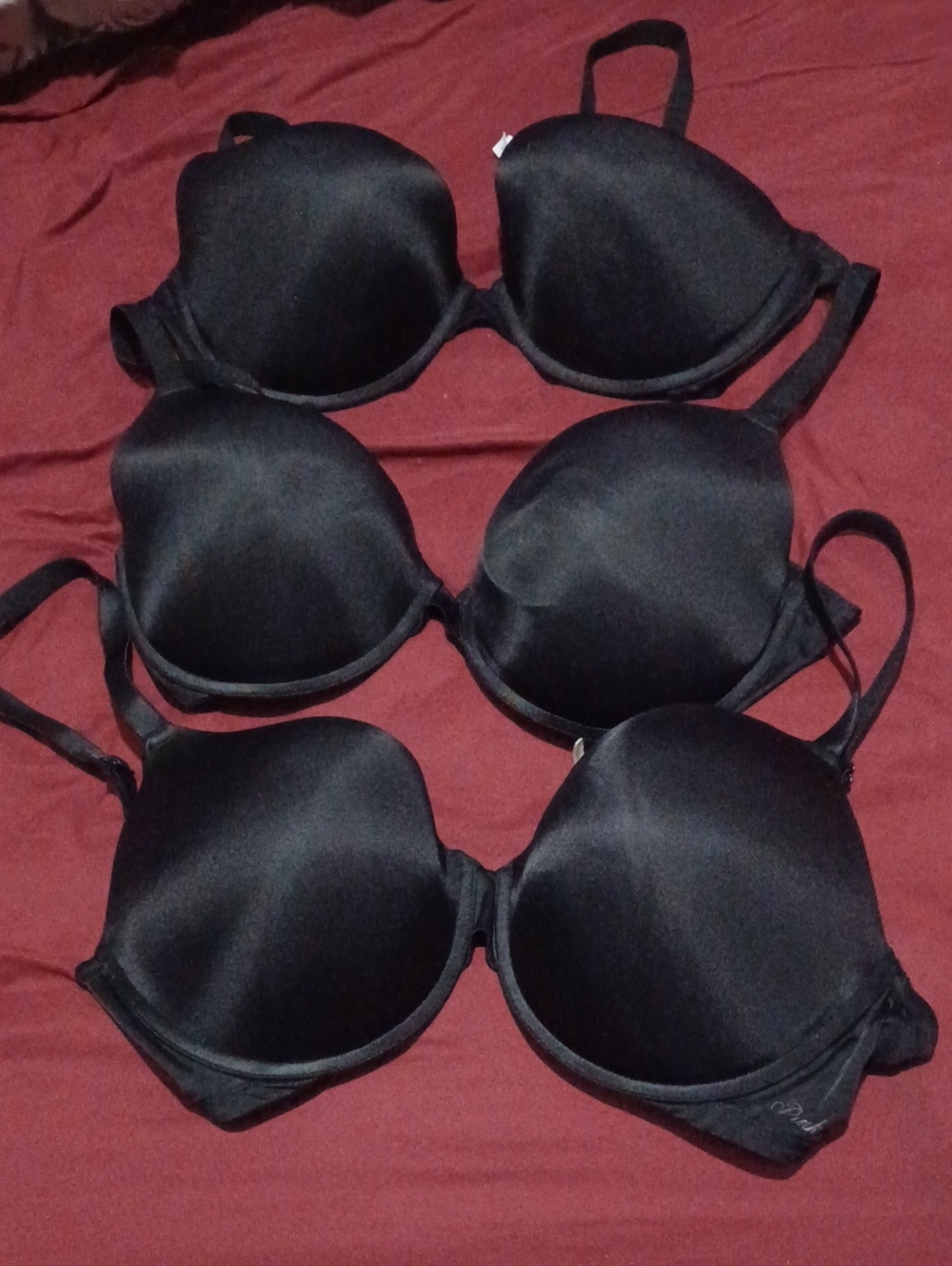 PINK Victoria's Secret Wear Everywhere Push-up Bras Size 40DD